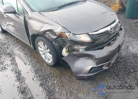 2012 Honda Civic Ex from USA, damaged, VIN 19XFB2F83CE375308